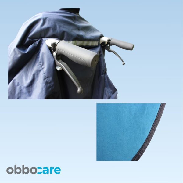 Poncho Impermeable para Silla de Ruedas - Imagen 2