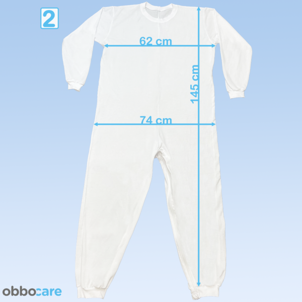 Pijama Antipañal Adulto 2 Cremalleras - Imagen 8