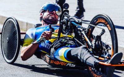 Paraciclista y jugador de pádel adaptado: Isaac Mateos