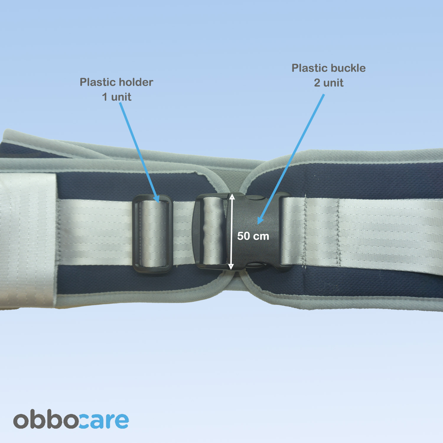 Cinturón Sujeción de tronco y pelvis - Comprar en Obbocare