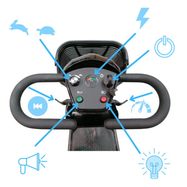 Scooter Movilidad Reducida Obbocare 101 - Imagen 8