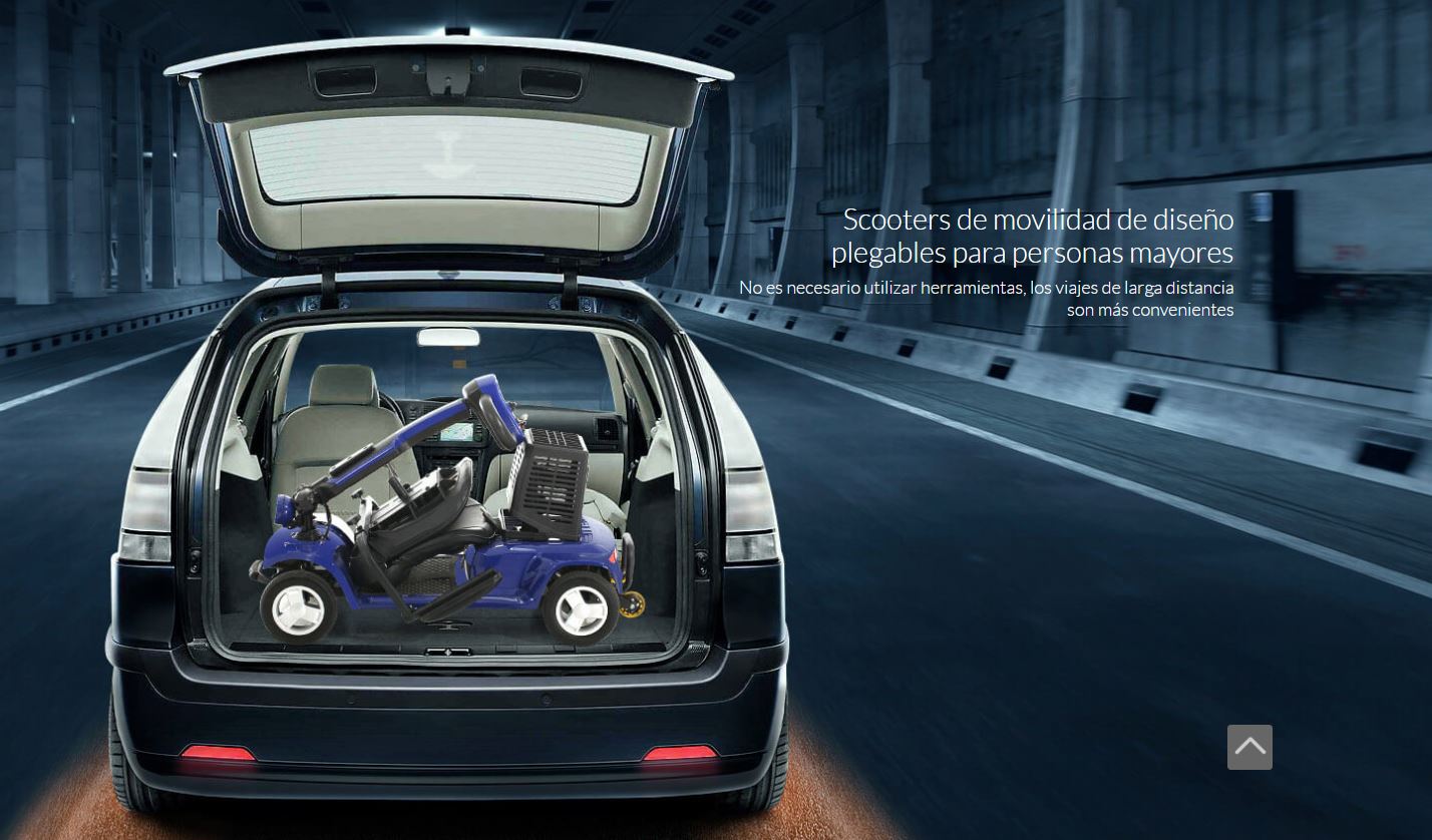 Scooter Movilidad Reducida Obbocare H3M Azul - Imagen 14