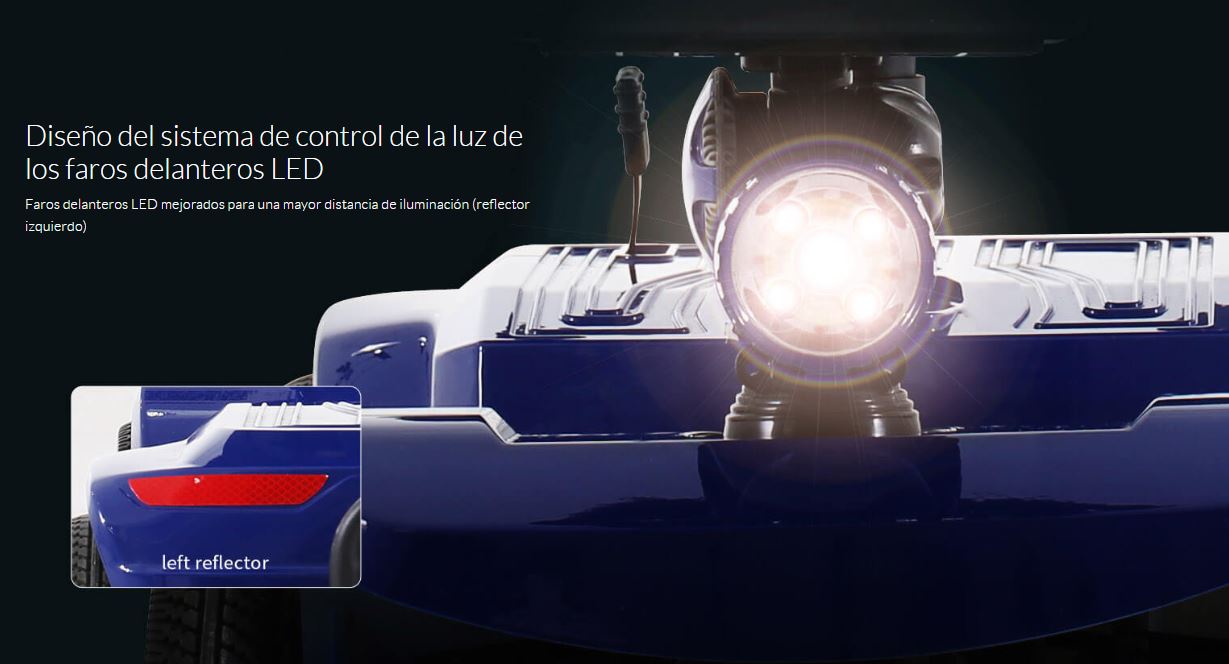 Scooter Movilidad Reducida Obbocare H3M Azul - Imagen 7