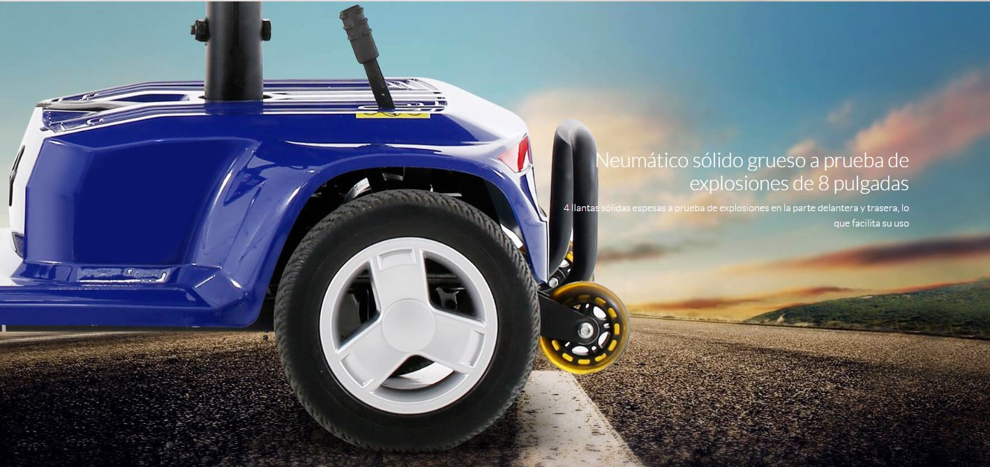 Scooter Movilidad Reducida Obbocare H3M Azul - Imagen 8